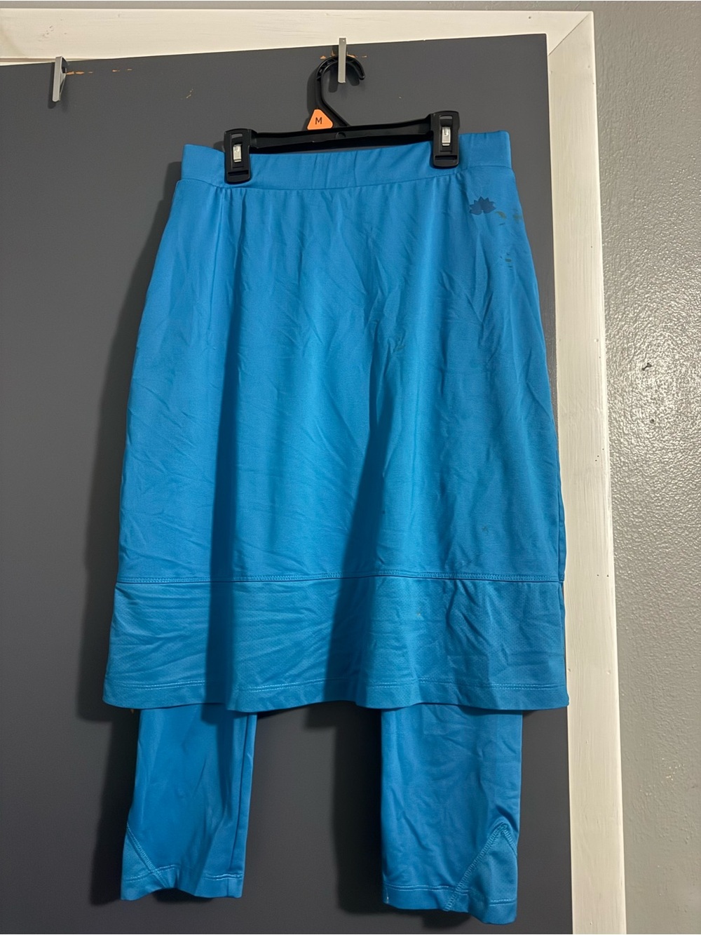 Girls' Active Blue Skorted Leggings